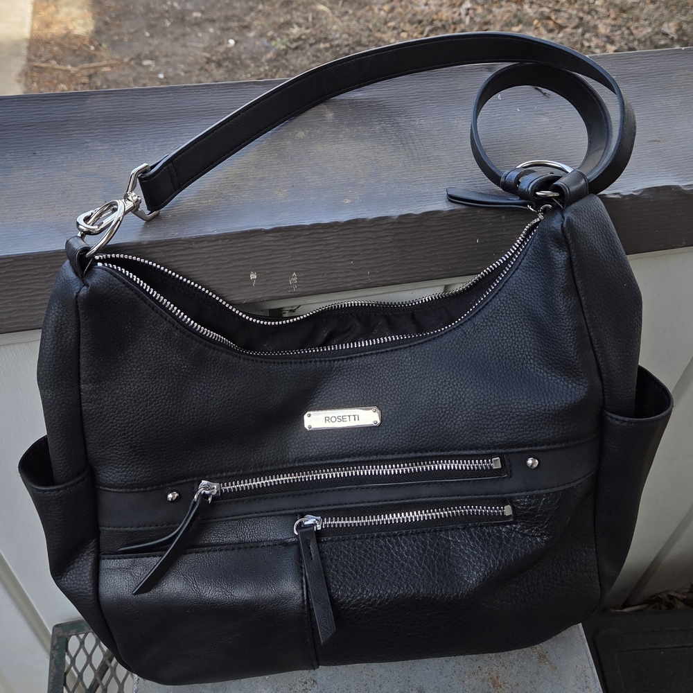 Rosetti‎ Classic Black Hobo Bag